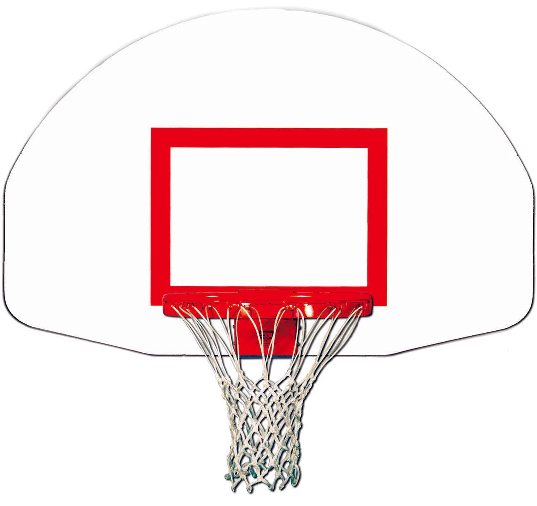 Gared Durable Fan-Shape Marked Steel Basketball Backboard 3 Gared Durable Fan-Shape Marked Steel Basketball Backboard
