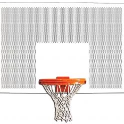 Gared Wind Resistant Full Sized Unmarked Steel Basketball Backboard