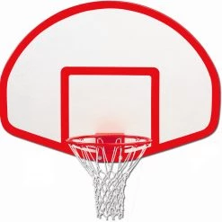 Gared Lightweight Fan-Shape Fiberglass Basketball Backboard