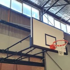 Gared Lightweight Full Sized Fiberglass Basketball Backboard With Black Target & Border
