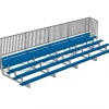 Jaypro Sports Bleacher - 27' (5 Row - Single Foot Plank With Guard Rail) - Enclosed - Powder Coated 1 Jaypro Sports Bleacher - 27' (5 Row - Single Foot Plank With Guard Rail) - Enclosed - Powder Coated