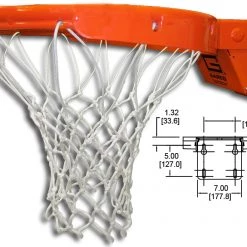 Gared Collegiate Premium Breakaway Basketball Rim