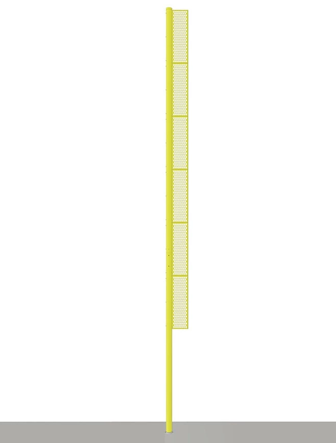 Jaypro Sports Foul Poles - Professional (40') - Baseball (Semi-Permanent) (Yellow) 3 Jaypro Sports Foul Poles - Professional (40') - Baseball (Semi-Permanent) (Yellow)