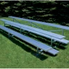 Jaypro Sports Bleacher - 15' (3 Row - Single Foot Plank) - Standard, Outdoor Baseball