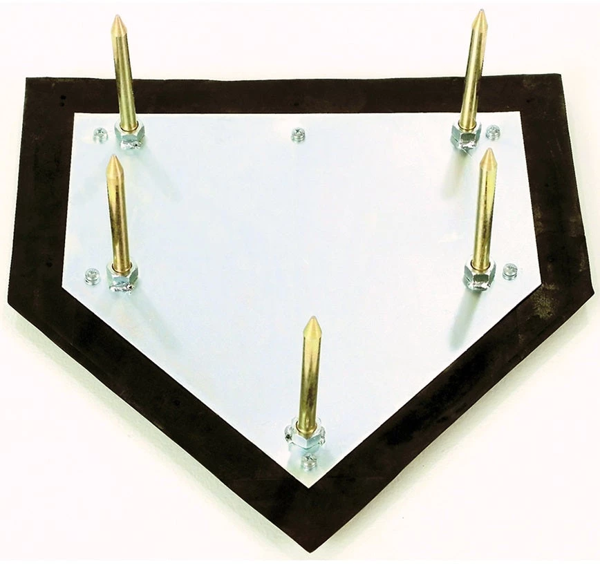 Jaypro Sports Home Plate - Major League (5 Zinc-Plated Spikes) 4 Jaypro Sports Home Plate - Major League (5 Zinc-Plated Spikes)