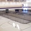 Jaypro Sports Batting Cages - Ceiling Suspended, Retractable (70'L X 12'W X 11'H) - (1-3/4" Mesh - Baseball) (Black)