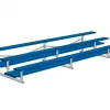 Jaypro Sports Bleacher - 15' (3 Row - Double Foot Plank) - All Aluminum 1 Jaypro Sports Bleacher - 15' (3 Row - Double Foot Plank) - All Aluminum