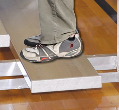 Jaypro Sports Bleacher - 21' (4 Row - Single Foot Plank) - All Aluminum 5 Jaypro Sports Bleacher - 21' (4 Row - Single Foot Plank) - All Aluminum