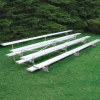 Jaypro Sports Bleacher - 15' (4 Row - Single Foot Plank) - Standard, Outdoor
