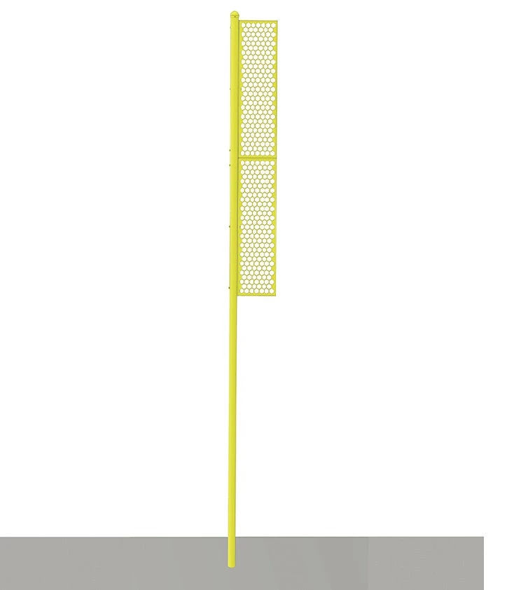Jaypro Sports Foul Poles - Professional (20') - Baseball (Semi-Permanent) (Yellow) 3 Jaypro Sports Foul Poles - Professional (20') - Baseball (Semi-Permanent) (Yellow)