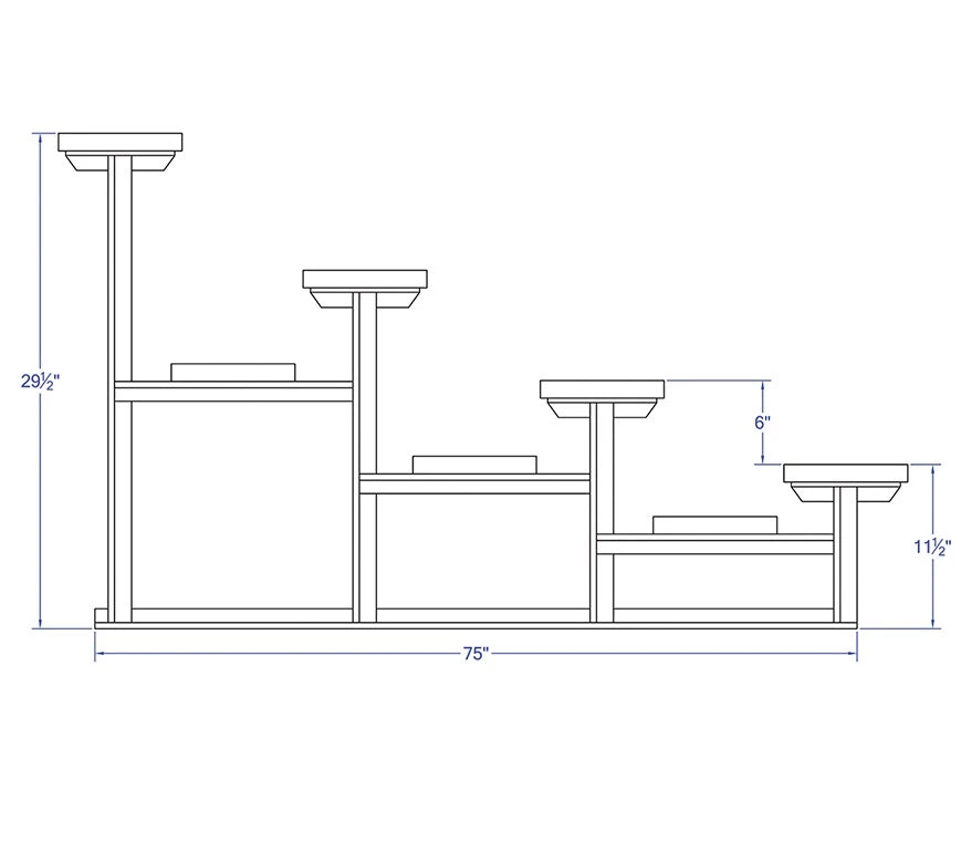 Jaypro Sports Bleacher - 15' (4 Row - Single Foot Plank) - Standard, Outdoor 6 Jaypro Sports Bleacher - 15' (4 Row - Single Foot Plank) - Standard, Outdoor