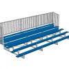 Jaypro Sports Bleacher - 21' (5 Row - Single Foot Plank With Guard Rai) - Enclosed - Powder Coated 1 Jaypro Sports Bleacher - 21' (5 Row - Single Foot Plank With Guard Rai) - Enclosed - Powder Coated