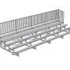 Jaypro Sports Bleacher - 27' (5 Row - Single Foot Plank With Guard Rail) - Enclosed 2 Jaypro Sports Bleacher - 27' (5 Row - Single Foot Plank With Guard Rail) - Enclosed