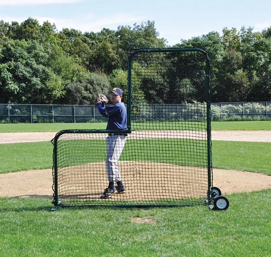 Jaypro Sports Pitcher's Screen - (7'W X 7'H) - Collegiate 4 Jaypro Sports Pitcher's Screen - (7'W X 7'H) - Collegiate