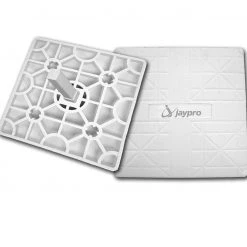 Jaypro Sports Baseball Base Set - Flex Style (15"L X 15"W X 3"H) (Set Of 3) (White)