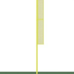 Jaypro Sports Foul Poles - Collegiate (20') - Baseball/Softball (Semi-Permanent) (Yellow)