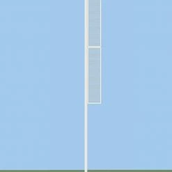 Jaypro Sports Foul Poles - 20' - Softball (Collegiate) (Semi-Permanent)