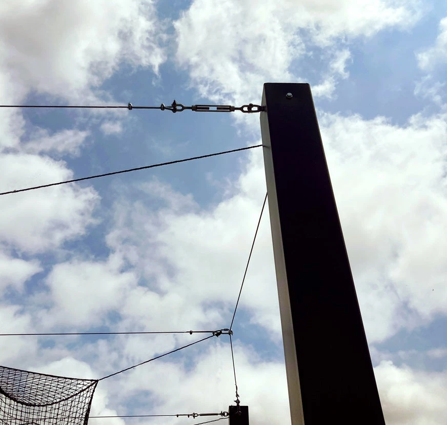 Jaypro Sports Baseball Batting Tunnel Frame - Mega Outdoor - (70') - Single 4 Jaypro Sports Baseball Batting Tunnel Frame - Mega Outdoor - (70') - Single