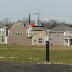 Gared Heavy Duty 5-9/16" O.D. Gooseneck Basketball Package