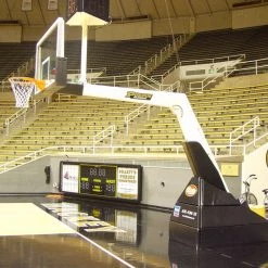 Gared Pro H Hydraulic Portable Basketball Backstop, 8' Boom