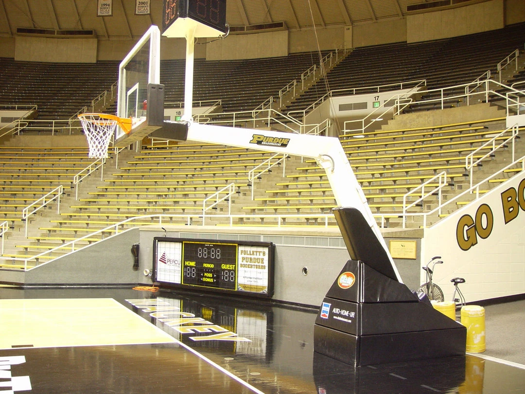 Gared Pro H Hydraulic Portable Basketball Backstop, 8' Boom 4 Gared Pro H Hydraulic Portable Basketball Backstop, 8' Boom