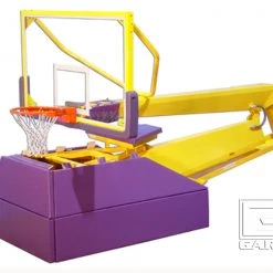 Gared Pro H Hydraulic Portable Basketball Backstop, 8' Boom 12 Gared Pro H Hydraulic Portable Basketball Backstop, 8' Boom