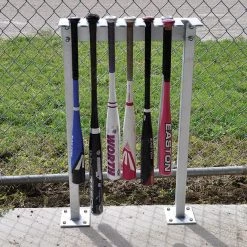 Jaypro Sports Permanent Bat Rack - (14 Bat Capacity)