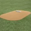 Jaypro Sports Pitcher's Mound - Adult (12'L X 8'W X 10"H) (Gel Coat With Launch Pad) Baseball