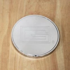 Gared 6-1/4" Hinged Chrome Cover Plate