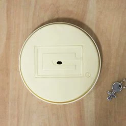 Gared 8" Swivel Locking Brass Cover Plate