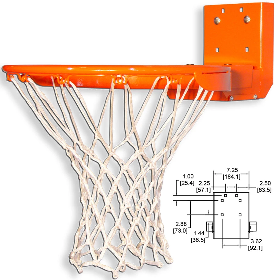 Gared Rear-Mount Playground Breakaway Basketball Rim 3 Gared Rear-Mount Playground Breakaway Basketball Rim