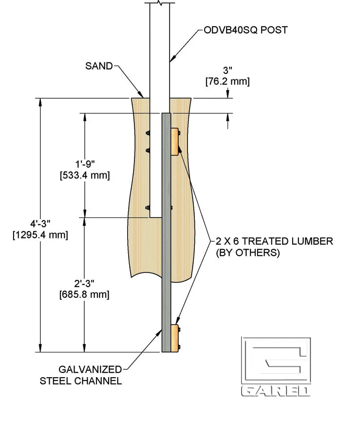 Gared SideOut™ Beach Volleyball Conversion Kit 3 Gared SideOut™ Beach Volleyball Conversion Kit