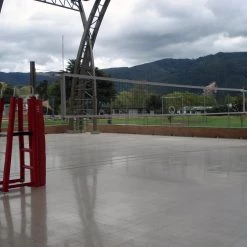 Gared Collegiate One-Court Volleyball System, Less Floor Sleeves And Covers