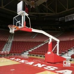Gared Pro S Spring-Lift Portable Basketball Backstop, 10' 8" Boom