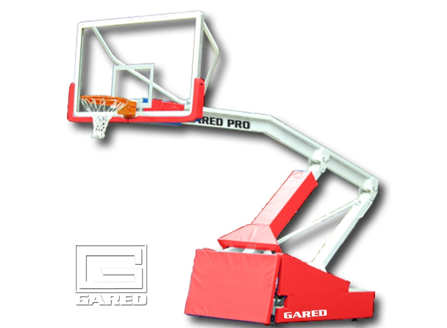 Gared Pro S Spring-Lift Portable Basketball Backstop, 10' 8" Boom 5 Gared Pro S Spring-Lift Portable Basketball Backstop, 10' 8" Boom