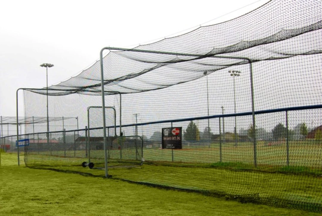 Trigon Sports Batting Tunnel Net #42 70x14x12ft High 3 Trigon Sports Batting Tunnel Net #42 70x14x12ft High