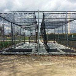 Trigon Sports Batting Tunnel Net #42 70x12x12ft High