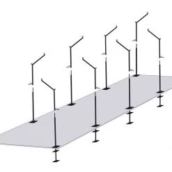 Trigon Sports 55' Cantilever Batting Cage Frame