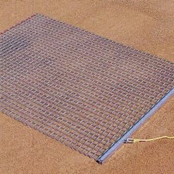 Trigon Sports Baseball 6'Wx6'L Steel Drag Mat