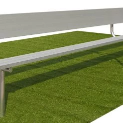 Gared Spectator Inground Bench With Back