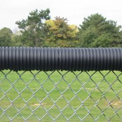 Trigon Sports 100' Roll Fence Crown - BLACK