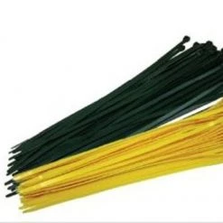 Trigon Sports Baseball 19" Green Tie Wraps