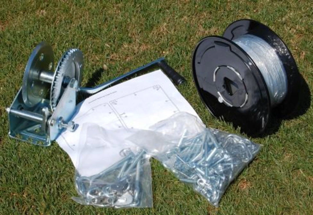 Trigon Sports Hardware Winch Kit For Tunnel Frame Baseball 4 Trigon Sports Hardware Winch Kit For Tunnel Frame Baseball