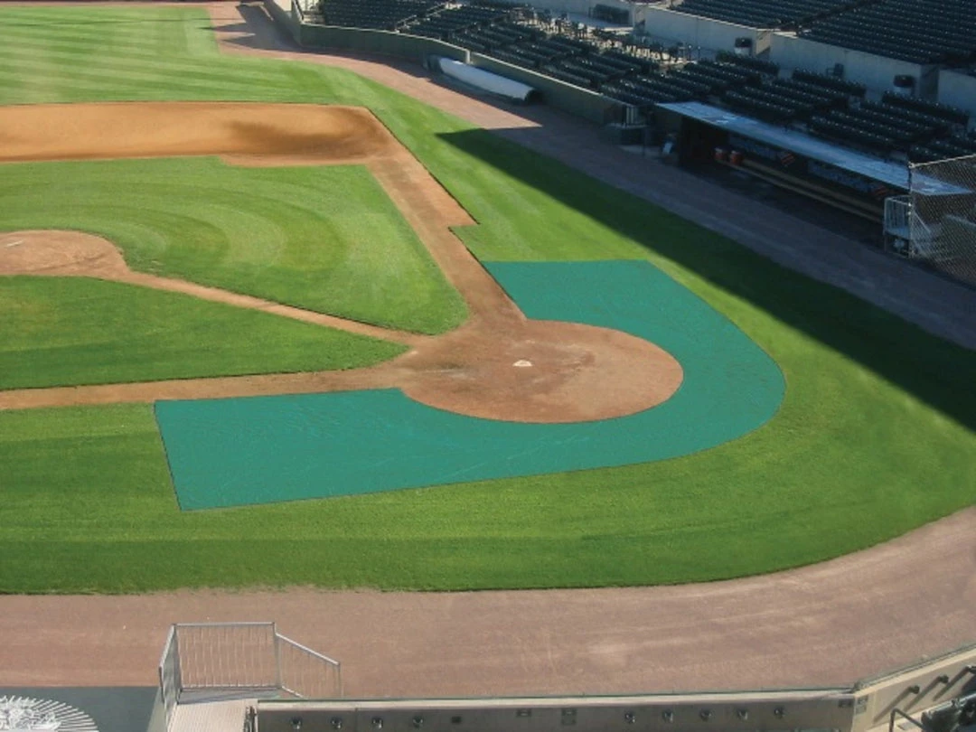 Trigon Sports Premium Mesh Batting Practice Turf Blanket - 20'X18'X12' 3 Trigon Sports Premium Mesh Batting Practice Turf Blanket - 20'X18'X12'