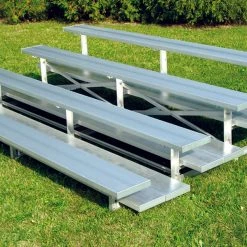 Trigon Sports 3 Row 15' Preferred Low Rise Bleacher