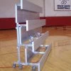 Trigon Sports 4 Row 7.5' Preferred Tip-N-Roll Bleacher