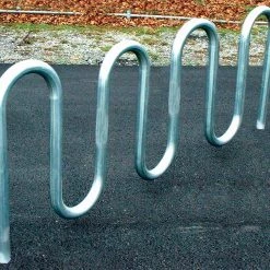 Gared Spectator Looped Bike Rack, 7' 3"