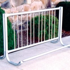 Gared Spectator Single-Sided Modern Curve Bike Rack, 5'