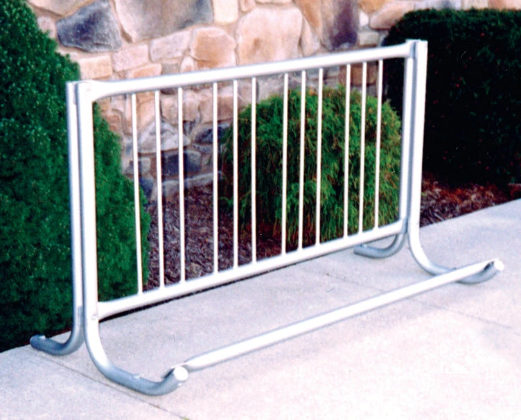 Gared Spectator Single-Sided Modern Curve Bike Rack Rack, 10' 3 Gared Spectator Single-Sided Modern Curve Bike Rack Rack, 10'