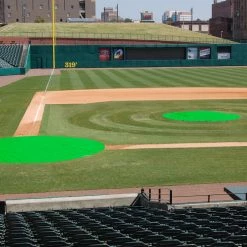 Trigon Sports Baseball Spot Rain Covers 6oz Poly Green - 20' Round